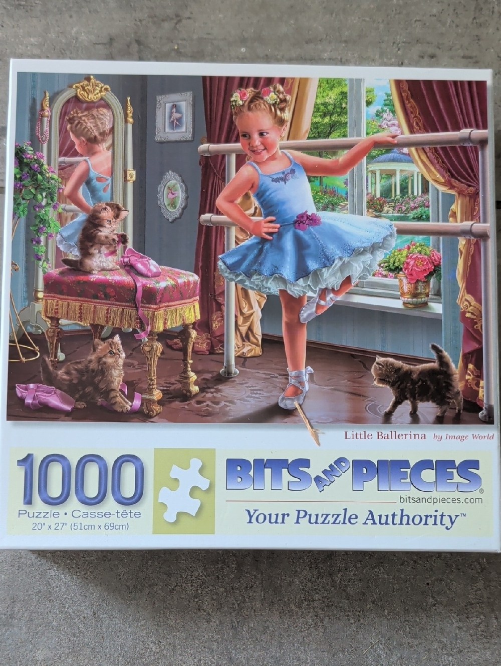 Bits and Pieces "Little Ballerina" 1000-Piece Jigsaw Puzzle